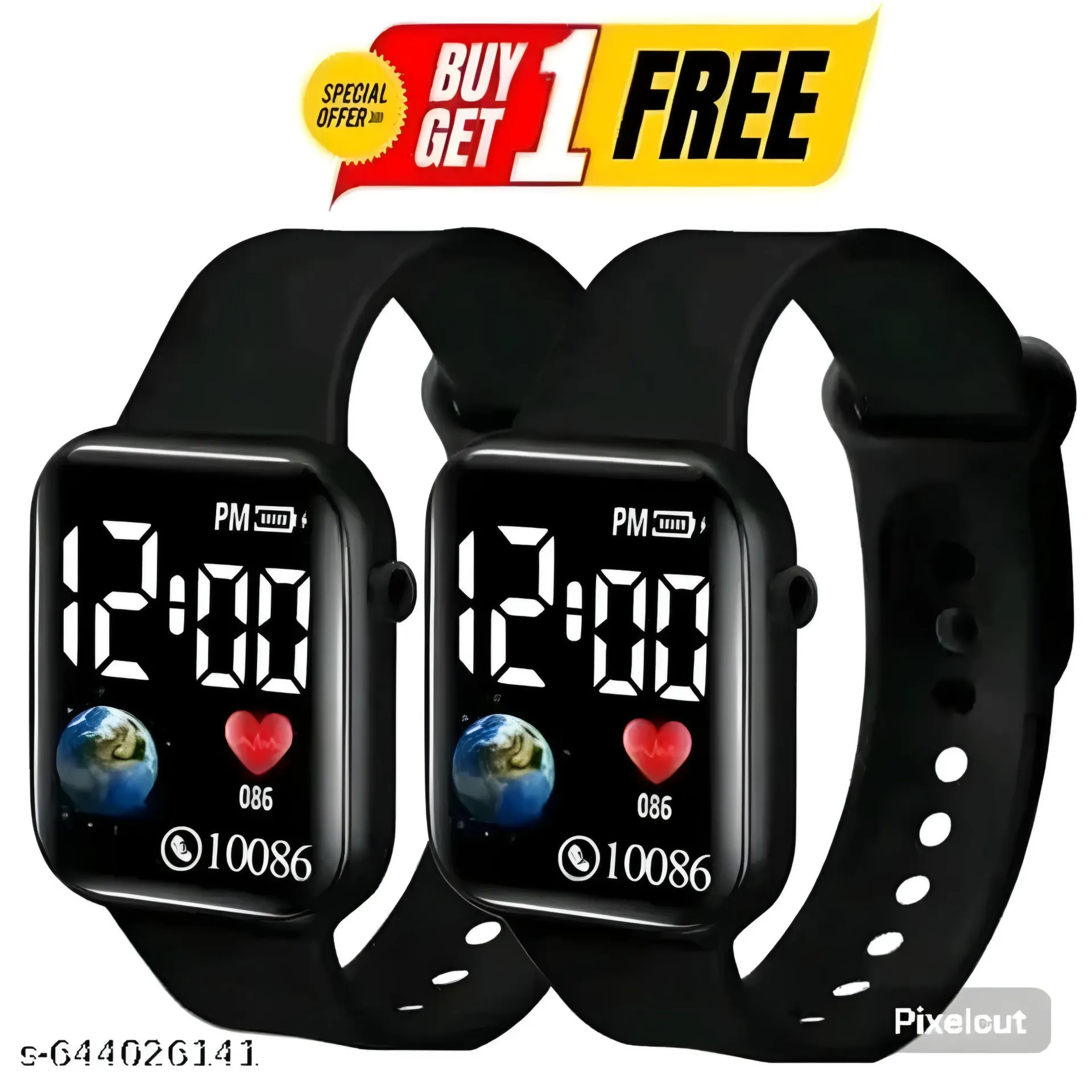 Digital Watch for Kids Combo offer