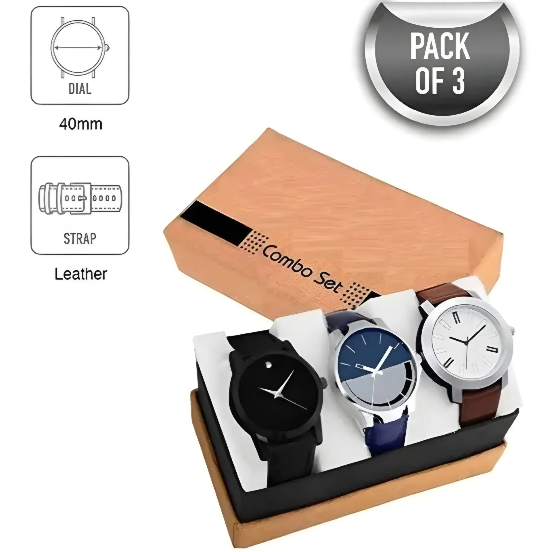 Primium Watch Combo for Men