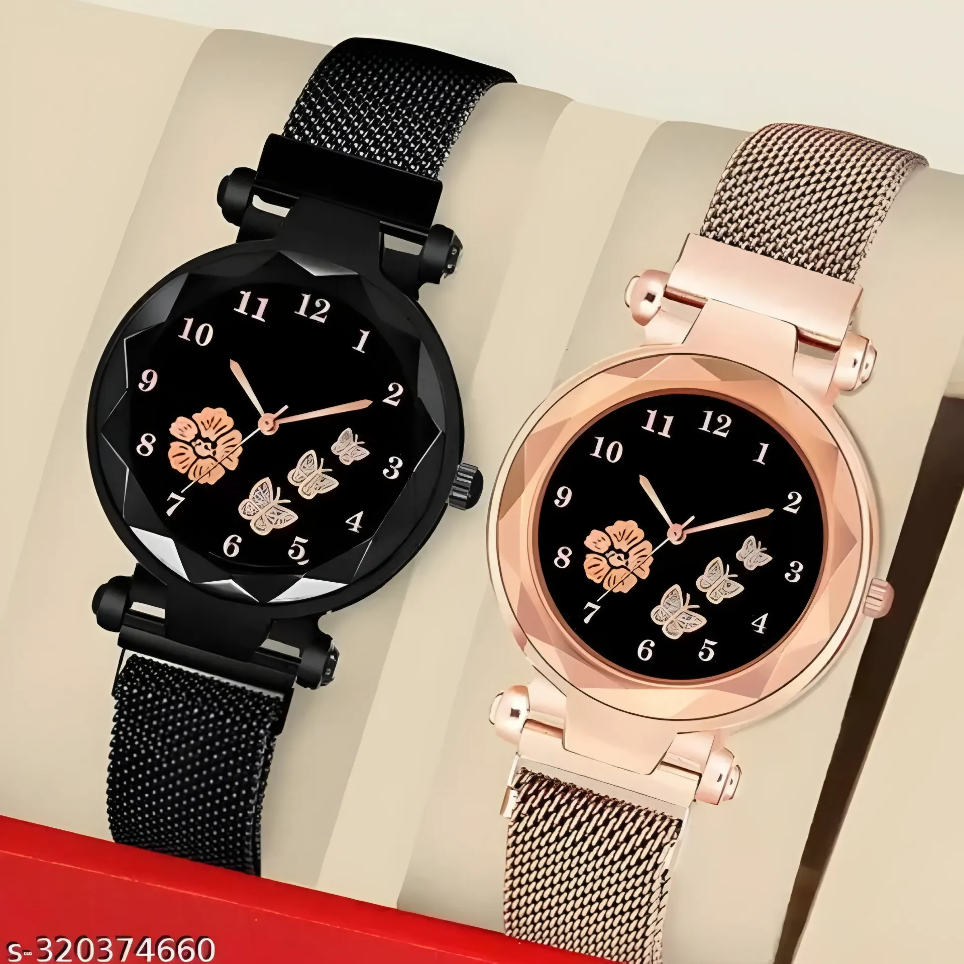 Luxurious watch combo For Girls